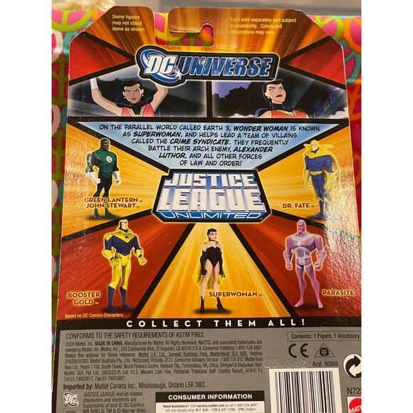 Superwoman DC Universe Justice League Unlimited Fan Collection Figure - Picture 2 of 5